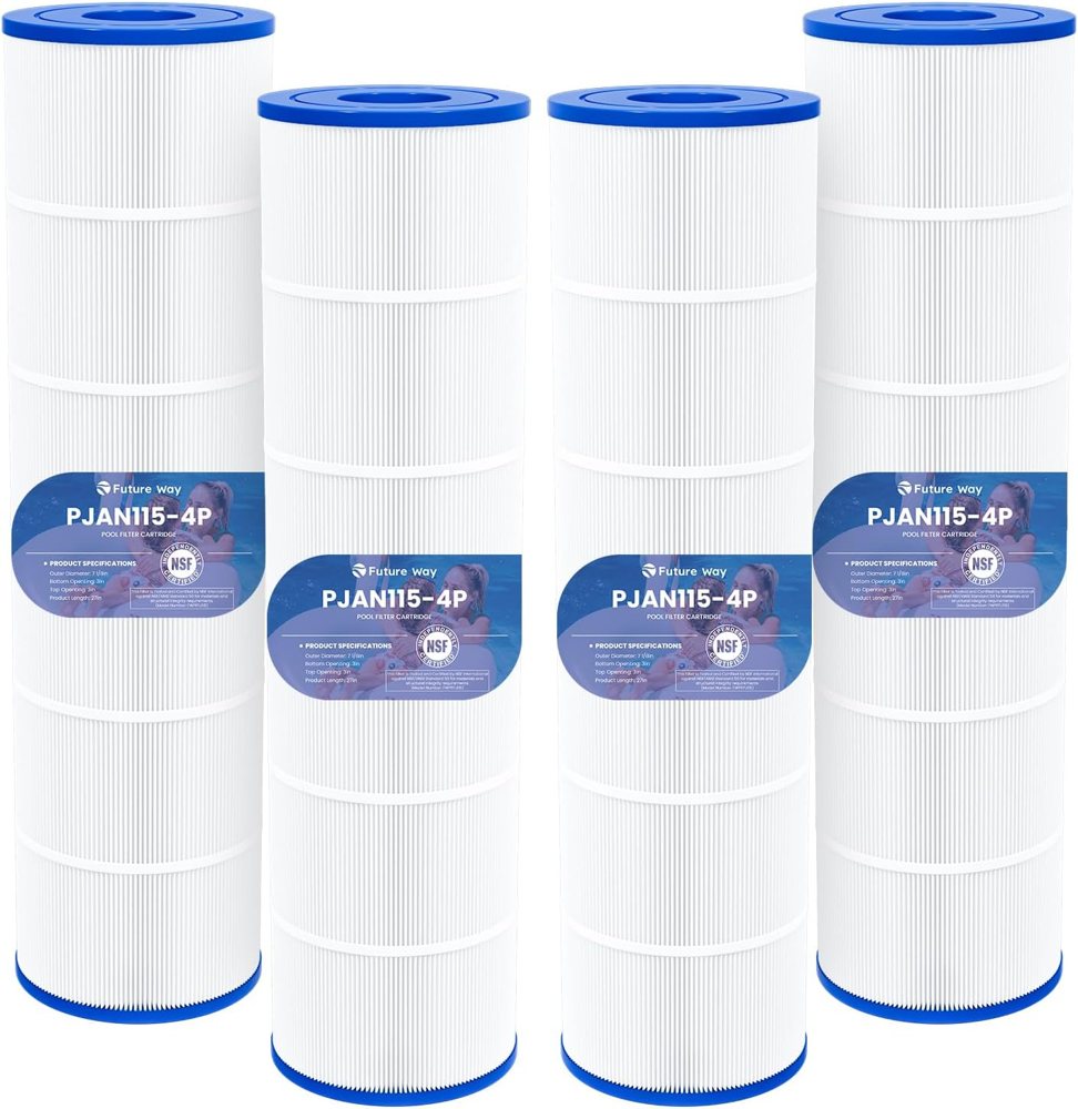 Future Way CV460 Pool Filter Cartridges for Jandy CV460 / CL460, 4-Pack