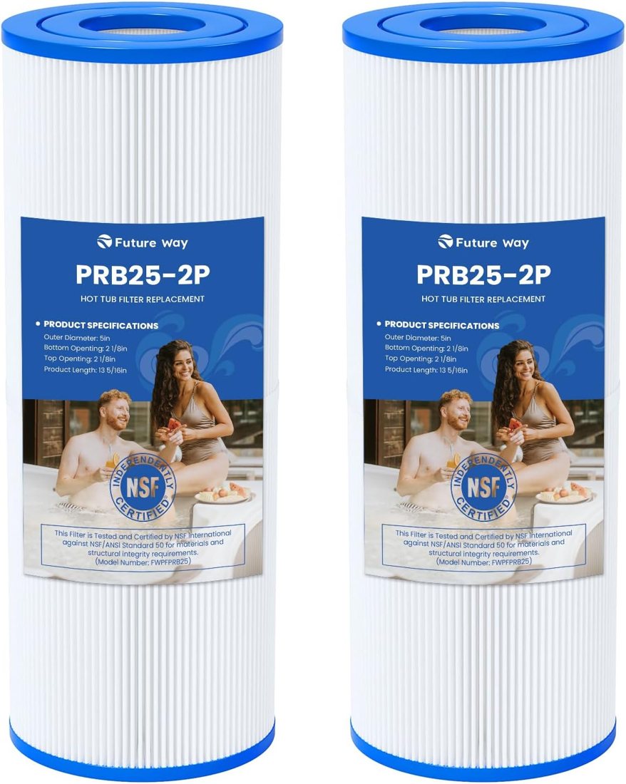 Future Way PRB25-IN spa filter — 2-pack